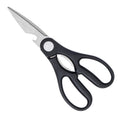 Heavy Duty Black PP Handle 2Cr13 Stainless Steel Chicken Bone Scissors Kitchen Scissors for Cooking