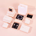 A1 Cardboard 9*9cm Ring Bracelet Necklace Jewelry Box Rigid Lid Eco-Friendly Jewelry Paper Gift Box Jewelry Packaging Boxes