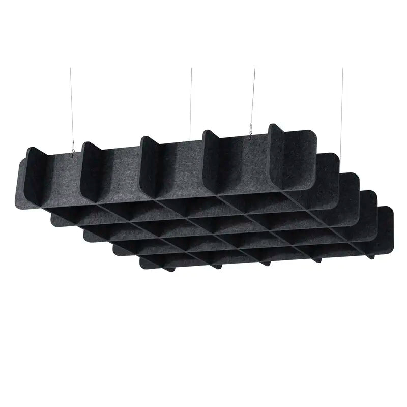 Recycled Sound Insulation Felt Pet Polyester Acoustic Ceiling Tile Baffle Clouds