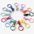 Metal Handbag Accessories  Bag Parts Colored Keychain Swivel Trigger Snap Hook