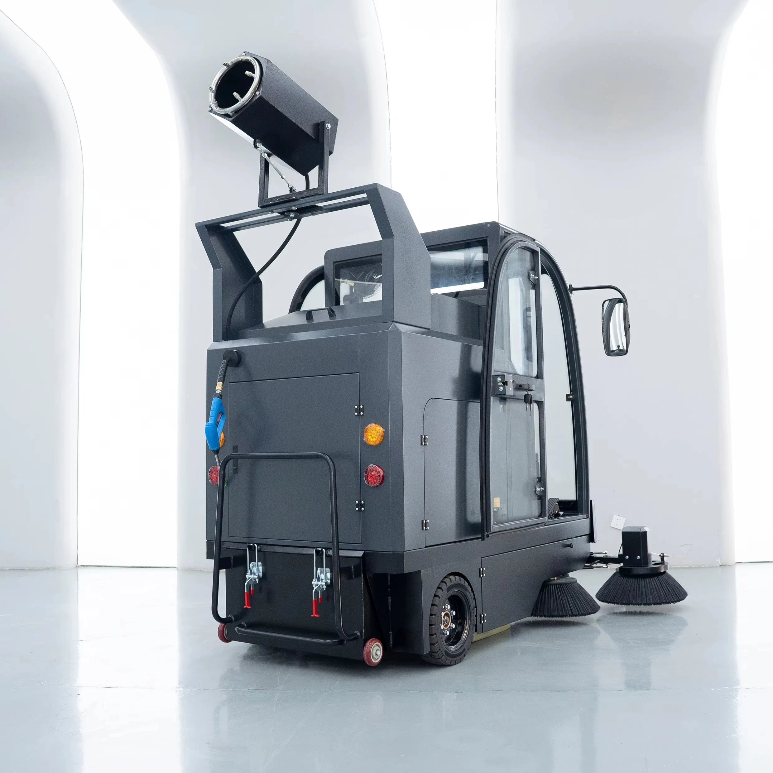 EVERLIFT Environmental Street Cleaning With Ce Certification Automatic Driveway Sweeper