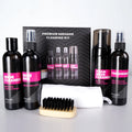 Personalised Travel Shoe Care Kit for Sneaker Cleaning and Maintenance with Shoe Brush and Cloth Cleaner