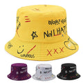 Unisex Custom Printing High Quality Cotton Vintage Solid Color Reversible Bucket Hats for Fishermen Party