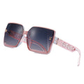 Light Luxury Anti-Ultraviolet Sunglasses New Personalized Square Frame for Women Men UV400 Lenses Fashion Sun Visor Wholesale