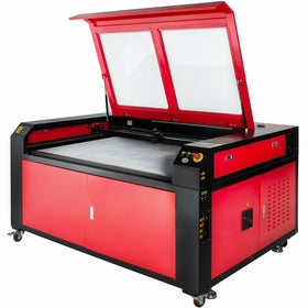 Vevor-1490 130W CO2 Laser Cutter Engraving Machine with USB Port Water Cooling System Supports DXF/DST/PLT for Retail Hotels