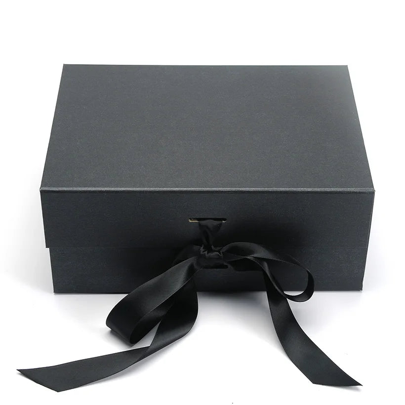 Wholesale Custom Logo Black Baseball Cap Hat Paper Box Paper Packaging for Foldable Gift Boxes
