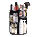 Wholesale Plastic Make up Holder Storage Rack Cosmetic Box 360 Degree Rotating Adjustable Makeup Organizer