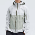 Men's Soft Shell Windproof Jackets Hiking Waterproof Man Fleece Lining Jacket Coats Windbreaker Sports Running Jackets