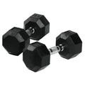 7.5KG Mancuernas Hexagonales Gym Fitness Rubber Encased Hex Dumbbell Pairs Sports & Entertainment Goma Revestimiento