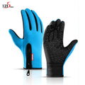 Colorful Anti Slip Silicone Winter Gloves Warm Gloves for Winter Riding