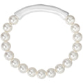 Fashion Personalized Silver Bamboo Bright White Pearl Beaded Bracelet Women Jewelry Gifts Factory Customized
