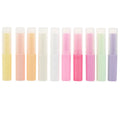 DIY Handmade 4g/4ml Chapstick Tubes Colorful Plastic Lip Gloss Containers Empty Slim Lip Crayon Tubes Pink White for Lipstick