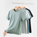 Custom 200g Solona Mesh Sports T-Shirt Quick-Drying Jersey  T Shirt for Summer Work Clothes Solid Pattern for Running Marathon