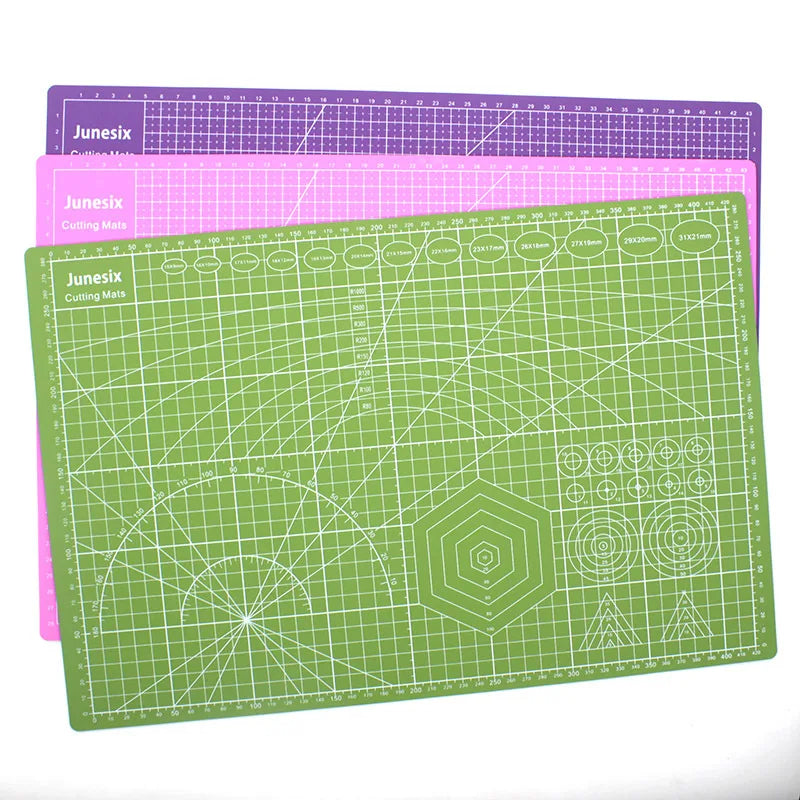 A3 PVC Manual Model Cutting Mat and Paper Cutting Pad 3mm Thick 1Layer