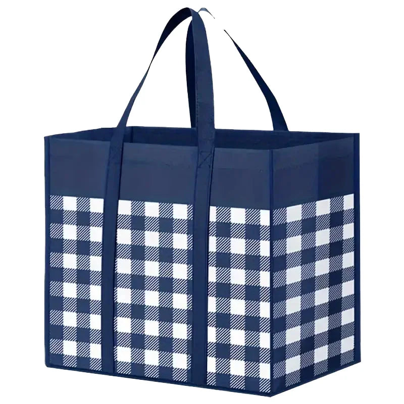 High Quality Custom Medium Foldable Non Woven Reusable Shopping Tote Bags with Long Handles Superevan SV-24091202