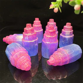Wholesale Aura Selenite Tower for Healing