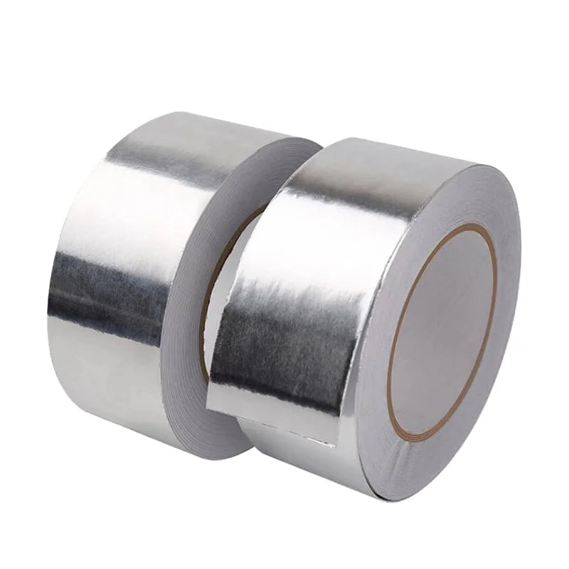 Heavy Duty HVAC Tape Aluminum Foil Tape Aluminum Insulation Adhesive Metal Tape for Ductwork Dryer Vent