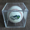 Custom Hot Sale clear Acrylic Baseball Display Baseball Display Cube Box for Wholesale