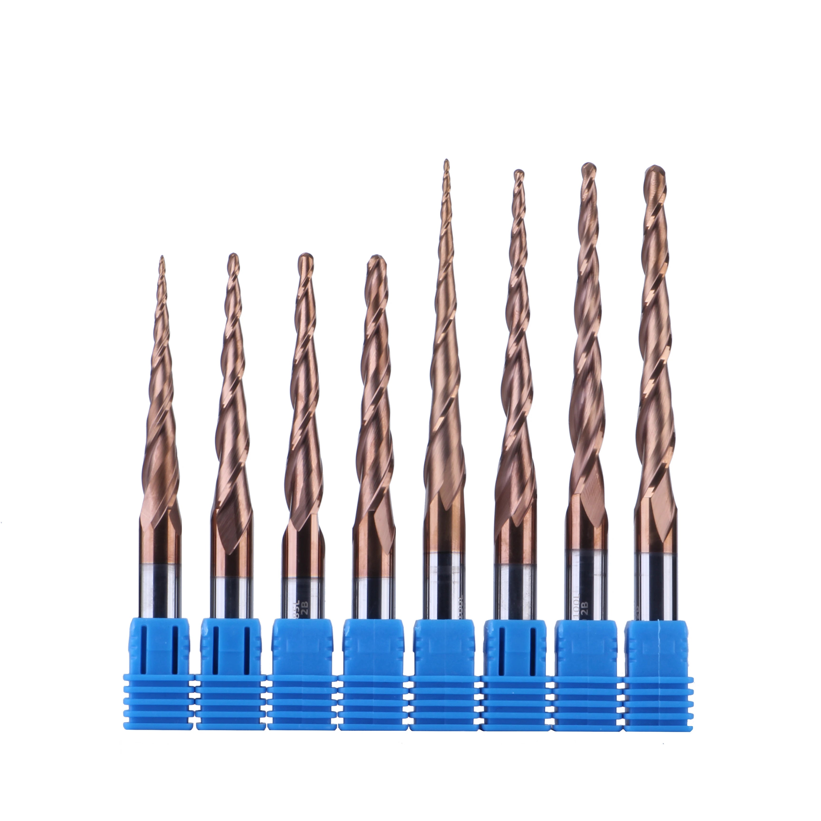 Weix Durable Woodworking Tools Tungsten Carbide 3D Engraving Carving Taper Mill Cutter End Cnc Milling Cutters Price