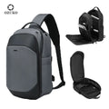 Ozuko 9731 Waterproof Scratchproof Motorcycle Bag Multipurpose Single Shoulder Strap Crossbody Bags Day Pack Chest Bags for Men