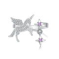 2022 New Fashion Creative Lovely Animal Jewelry Wholesale Charm Unicorn Adjustable Ring Wedding Ring for Men and Women