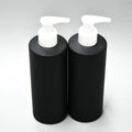 Custom Color 300ml HDPE Plastic Shampoo Shower Gel Bottle Silk Screen Printing Facial Cleanser Lotion Cream Packaging Haputa