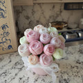 J-5190 Valentine's Day Rose Flower Silicone Mold for Candle Diy 3D Rose Bouquet Aromatherapy Candle Ornaments Soap Making Moulds MegaBDM