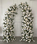 Wholesale Wedding Horn Arch Flower Wedding Arch Horn With Flower Artificial Horn Flower Arch for Wedding Decoration