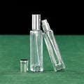 Stock 15ml Glass Perfume Bottle with Pump Sprayer Divided Glass Bottles for Skin Care Serum