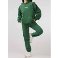 Fall 2026 Women Clothes Solid Color 2 Piece Tracksuit Custom Sweatsuits Two Piece Hoodie and Sweatpants Set Women Clothing