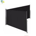 Modern Outdoor Patio Zip Screen Blinds Manual Roller Windproof PC Coated Steel Frame Polyester Sail Material Awnings