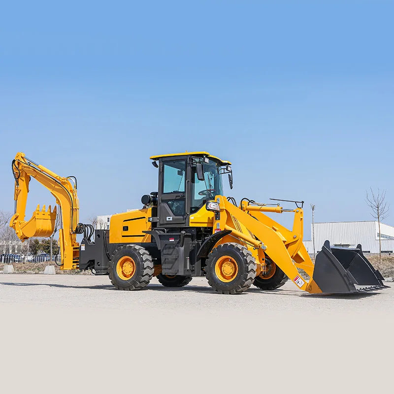 SAAO 4 Wheel Drive New Backhoe and Loader 3 Tton 5 Ton New Backhoe Loader Price for Sale Backhoe Loader