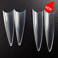 2022 Newest Dual Nail System Tips 3XL Nail Tips Stiletto XXXL Pointy False Nail