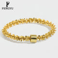 Fine 18k Gold Irregular Blossom Rings for Women 925 Sterling Silver Fashion Adjustable Girls Ring Custom Jewelry Wholesale