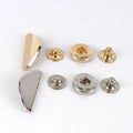Deepeel KY647 Zinc Alloy Snap Press Studs Buttons for Coat Down Jacket Snap Fastener