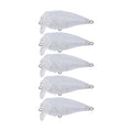 DORISEA G57 DIY Crankbait 5.5cm 7g Unpainted Blank Hard Artificial Fishing Bait Lure Made Plastic for River Lake Stream Fishing