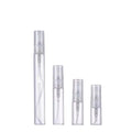 Mini Smooth Atomizer Bottle 1ml 2ml 2.5ml 5ml 10ml  Glass Perfume Spray Vials Perfume Bottles With Plastic Atomizer