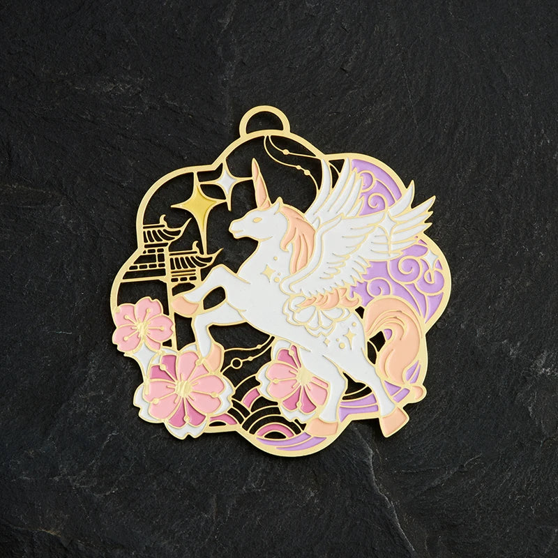 Custom Die-Cast Gold Plated Metal Bookmarks Blank Books with Logo-Quality Metal Crafts