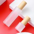Wholesale Frosted Customized  Sprayer&Lotion Pump Glass Bottles Cosmetic Bottles Cream Serum