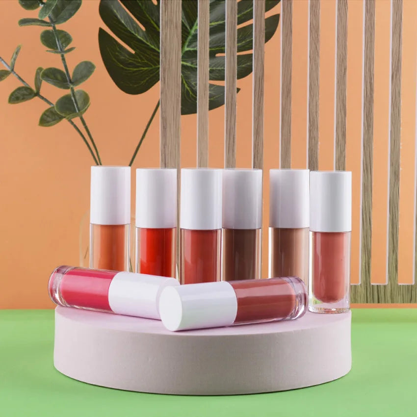 Wholesale Luxury Makeup Make up Black Pink Tint Lips Blush with Logo Private Label Custom Logo Liquid Blush