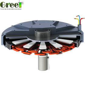 3KW 5KW 10KW 1kW Low Start Torque Disc Coreless Permanent Magnetic Generator