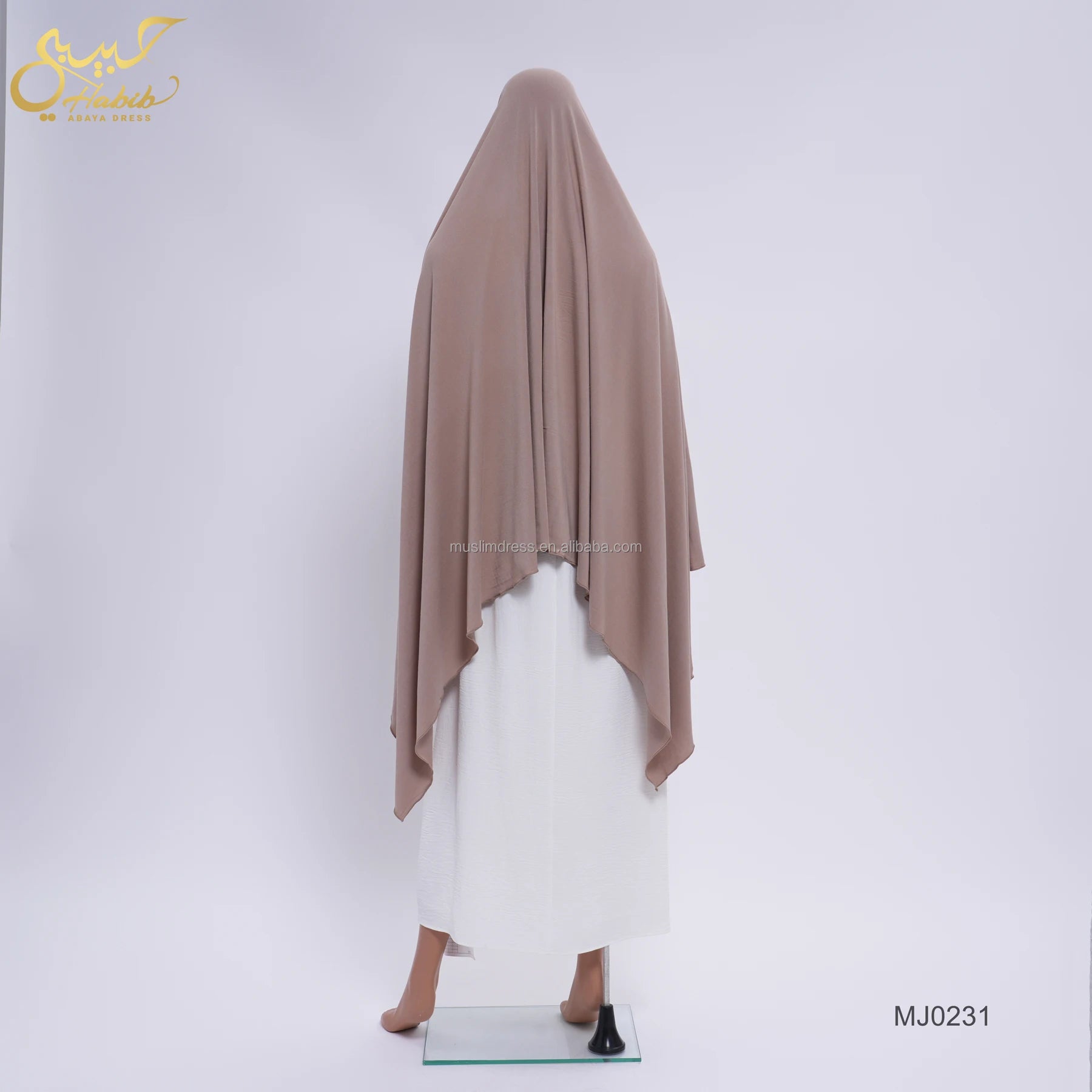2026 Habib Large Size Mercerized Cotton Hijab Scarf Wholesale High Quality 200*100 Muslim Hijab Scarf
