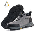 JINGTU High Cut  Safety Shoes Wamth  Light Weight Anti-puncture Unsex Shoes  Fashion Safety Safety Shoes