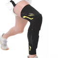 Knee Calf Padded Compression Sports Leg Protection Sleeves Shin Guard Brace Support for Football Basketball Volleyball Soccer