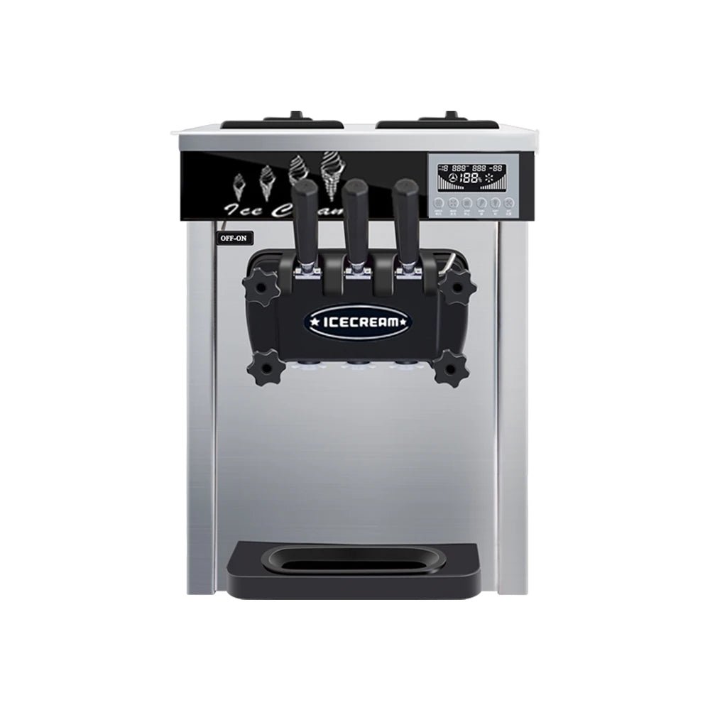 Superior Quality 1600w Freezing Frozen Yogurt Machine IT-ICM18L-4 Desktop Arc Type Soft Serve Ice Cream Maker