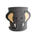 Eco Friendly Felt Storage Laundry Basket Kids Toy Storage Basket Foldable Fashionable Wholesale Laundry Clothing for Children