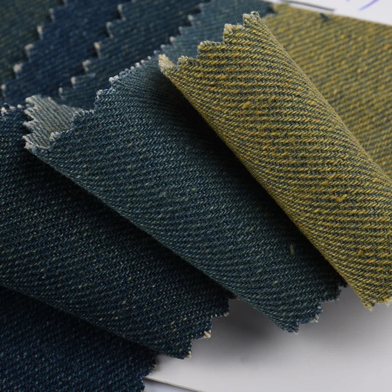 Polyester Cotton Wash Denim 10*10 Spring-stone Free General Wash Handbag Coat and Hat Wash Clothing Fabric