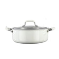316 Stainless Steel Soup & Stock Pot Glass Lid Induction Cookware Mandarin Duck Soup Pot Steamer Gas Stove Kitchen Hot Pot