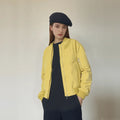 Women's Quilted Varsity Lined Jacket for Autumn Winter Casual Wear