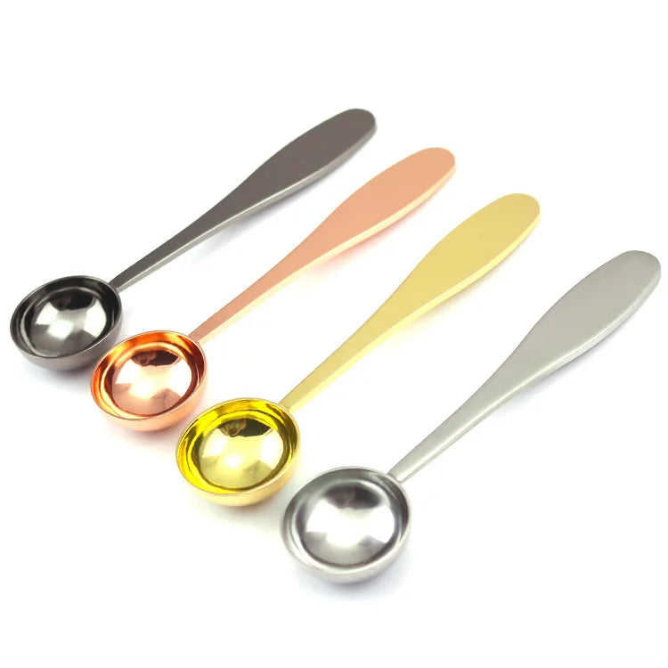 Stainless Steel 5ml Matcha Scoop and Measuring Tea Spoon Coffee Milk Powder Spoon 2.5ml 5ml Matcha Teaspoon